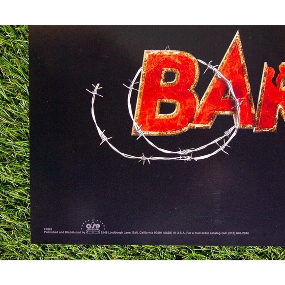 Pam Anderson Barb Wire Movie Poster Dark Horse 1996 #2983 Licensed - Picture 8 of 10